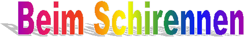 Beim Schirennen