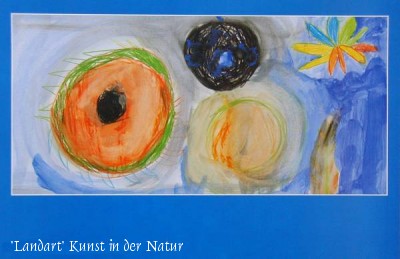 Kalenderbild März - Acryl und Ölkreide